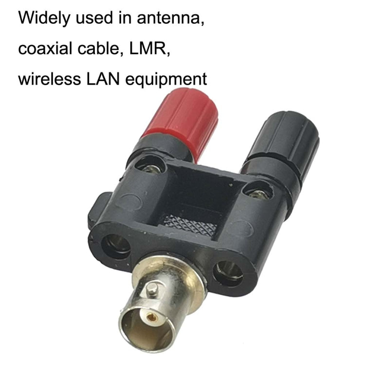 5pcs BNC Female Jack To Dual Banana Female Jack RF Adapter Coaxial Connector, BNC Female to Dual Banana Female 5pcs BNC Female Jack To Dual Banana Female Jack RF Adapter Coaxial Connector, BNC Female to Dual Banana Female